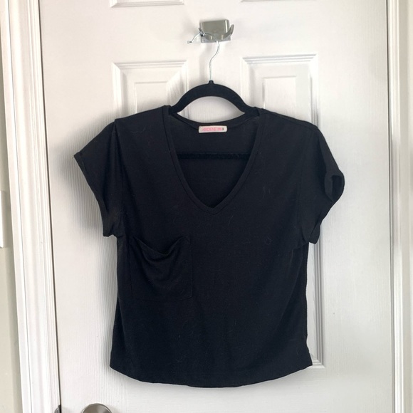 BUNDLE DEAL - black&grey basic V neck T-shirts (2) - Picture 3 of 4